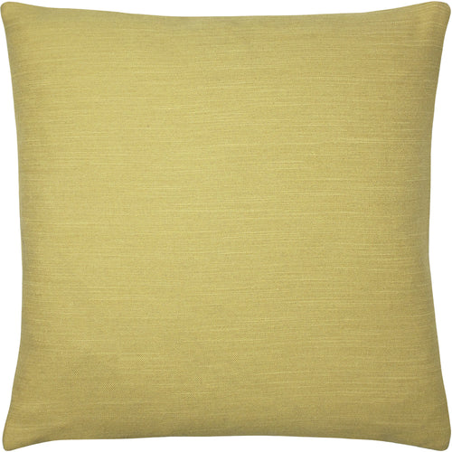 Evans Lichfield Dalton Slubbed Cushion Cover in Yellow