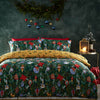 furn. Deck The Halls Christmas Duvet Cover Set in Pine Green
