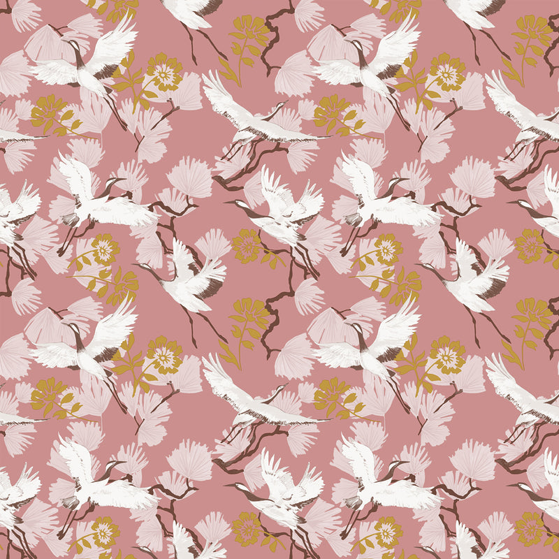furn. Demoiselle Wallpaper Sample in Blush