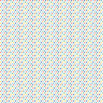 Voyage Maison Dotty Printed Oil Cloth Fabric (By The Metre) in Multicolour