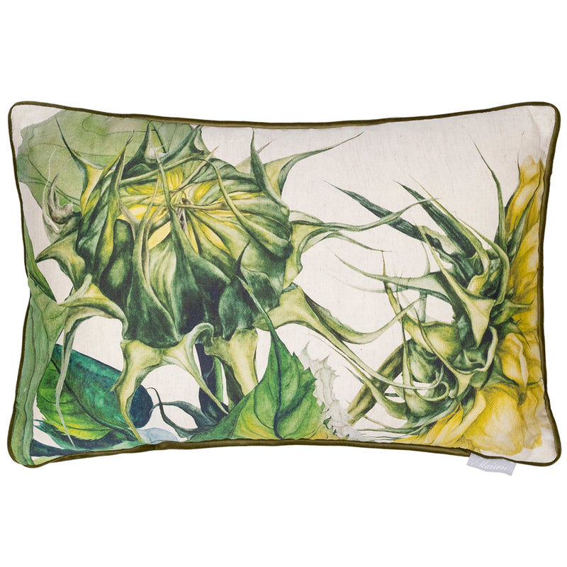Marie Burke Easton Printed Cushion Cover in Fern