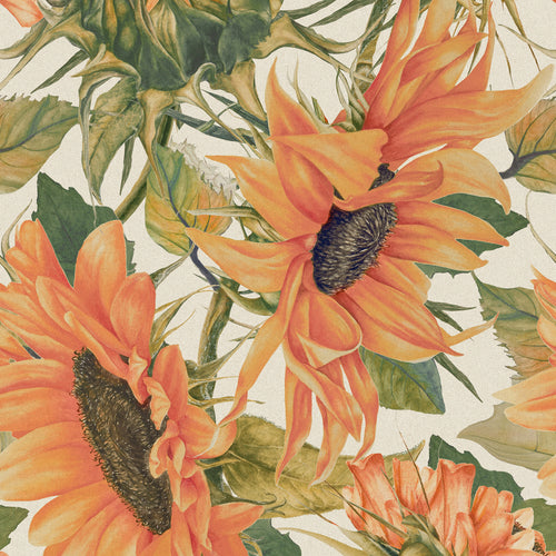 Marie Burke Easton Printed Cotton Fabric in Sunstone