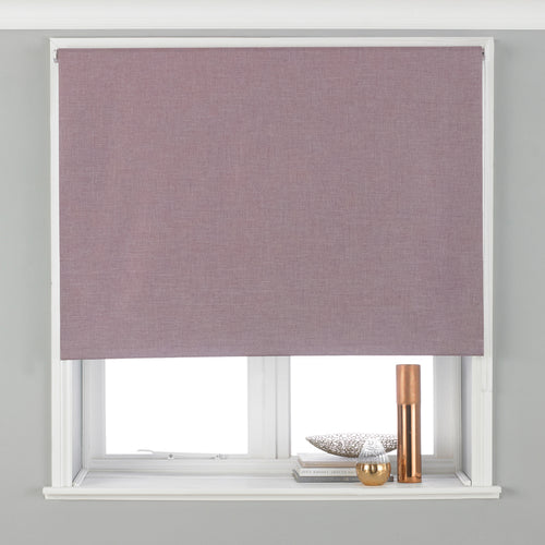 Essentials Twilight Thermal Blackout Roller Blind in Mauve