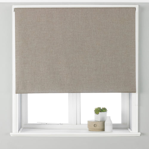 Essentials Twilight Thermal Blackout Roller Blind in Natural