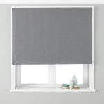 Essentials Twilight Thermal Blackout Roller Blind in Silver