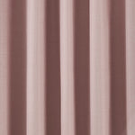 Essentials Twilight Thermal Blackout Eyelet Curtains in Blush