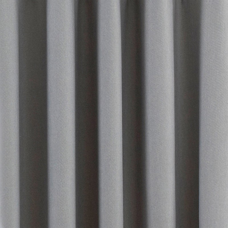 Twilight Thermal Blackout Eyelet Curtains Silver
