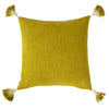 furn. Eden Slub Cotton Cushion Cover in Moss