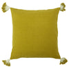 furn. Eden Slub Cotton Cushion Cover in Moss