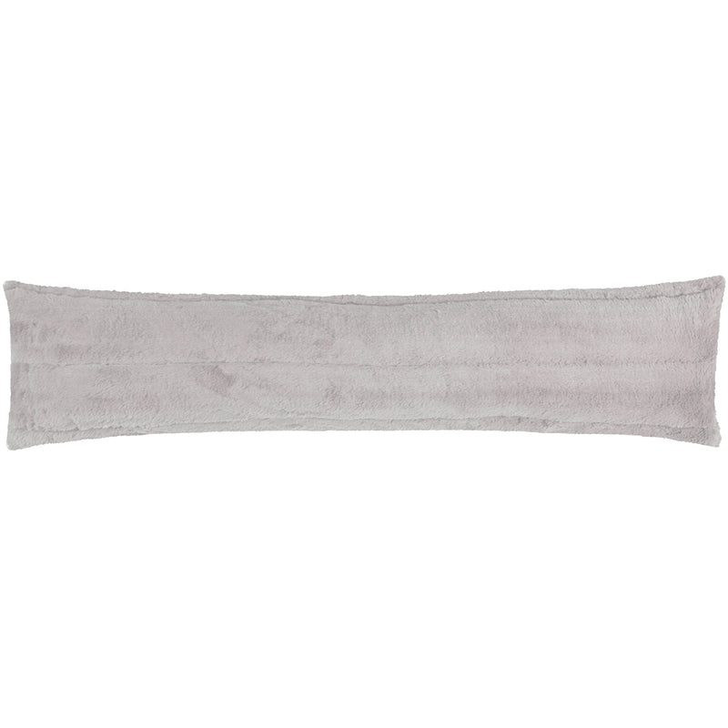 Paoletti Empress Faux Fur Draught Excluder in Grey