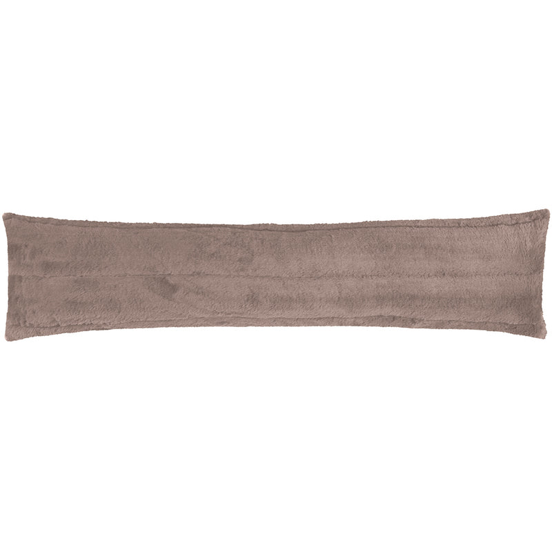 Paoletti Empress Faux Fur Draught Excluder in Taupe
