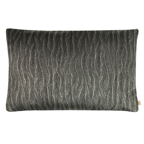 Kai Equidae Jacquard Rectangular Cushion Cover in Onyx