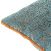 Paoletti Estelle Spotted Cushion Cover in Teal/Rust