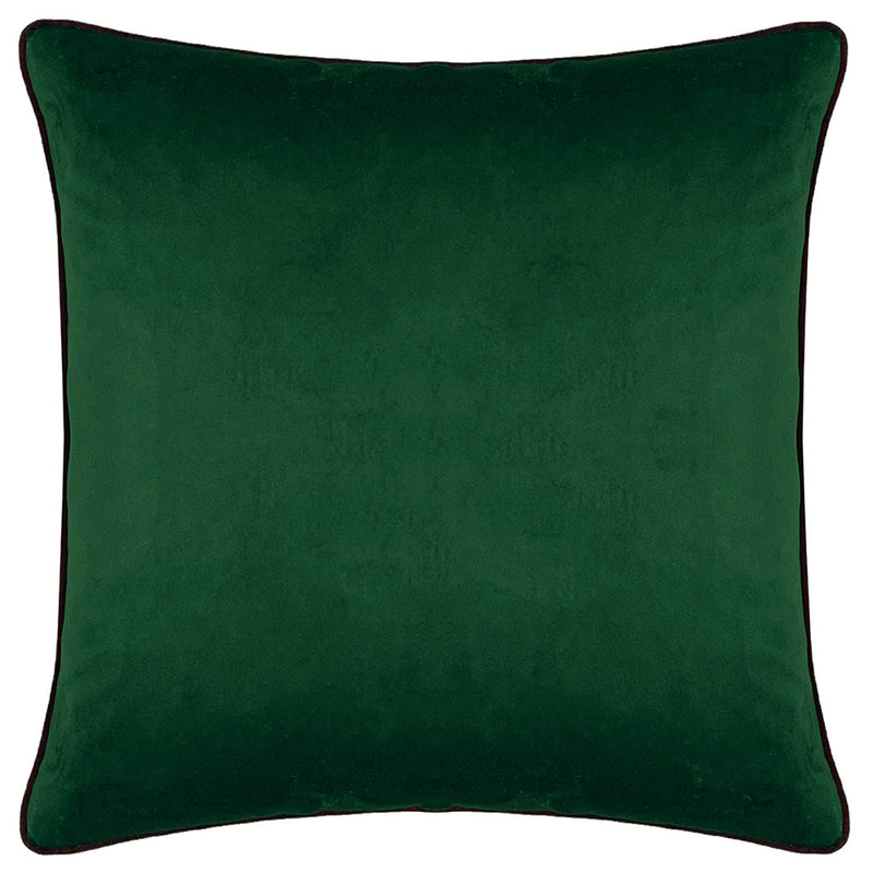 Paoletti Figaro Floral Cushion Cover in Green