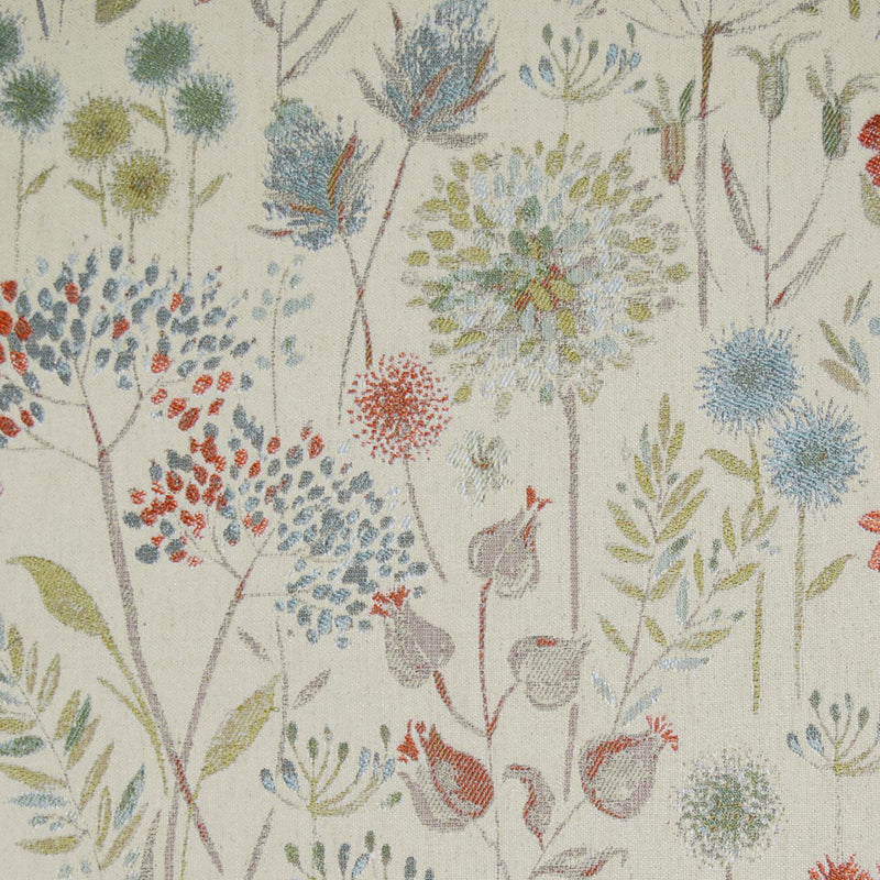 Voyage Maison Flora Woven Jacquard Fabric in Autumn