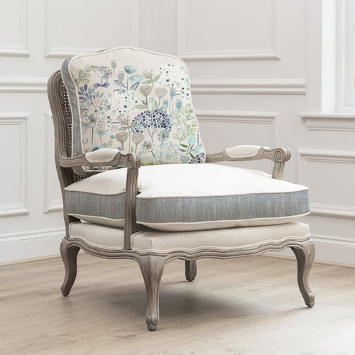 Voyage Maison Florence Stone Ailsa Chair in Cornflower