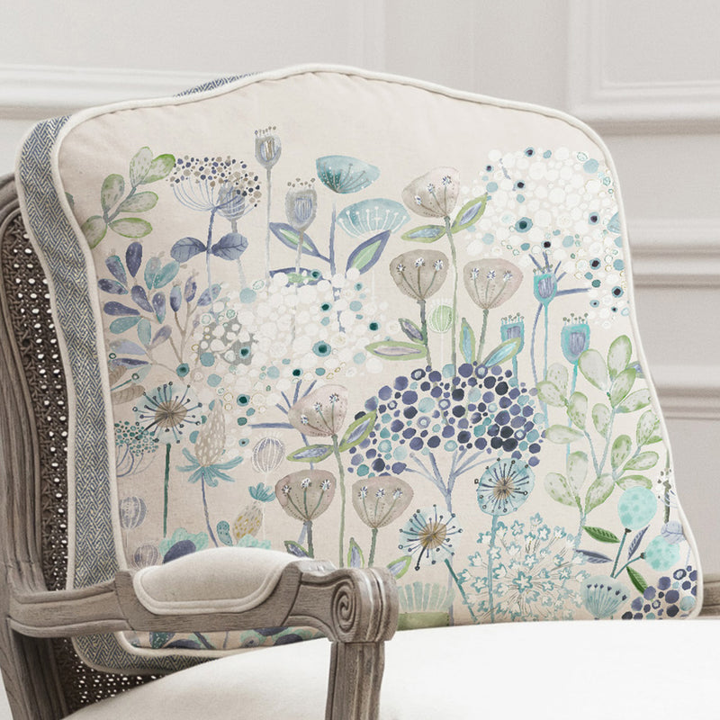  Furniture - Florence Ailsa Chair Cover Cornflower Voyage Maison