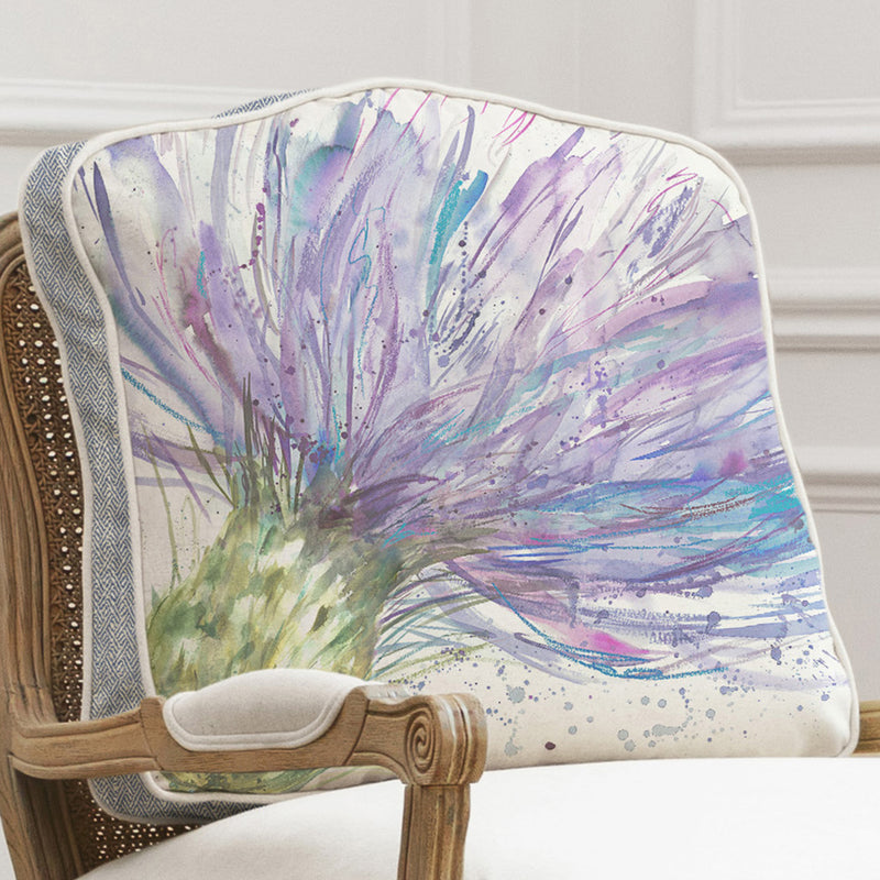  Furniture - Florence Expressive Chair Cover Thistle Voyage Maison