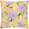 Wylder Nature Flowers Trending Cushion Cover in Yellow/Lilac