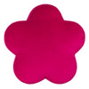 heya home Flower Velvet Reversible Ready Filled Cushion in Hot Pink