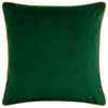 Forest Fauna Woodland Stag Square Cushion Emerald/Gold