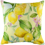 Fruit Lemons Printed Cushion Multicolour