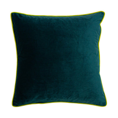 furn. Gemini Double Piped Cushion Cover in Teal