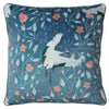 Paoletti Georgiana Botanical Cushion Cover in Slate Blue