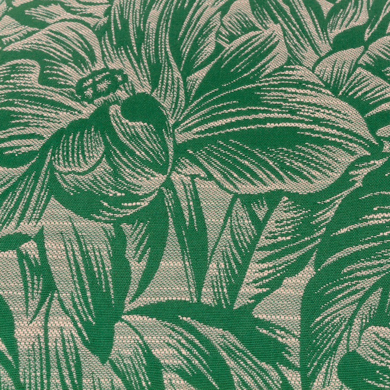 Wylder Grantley Jacquard Piped Cushion Cover in Emerald