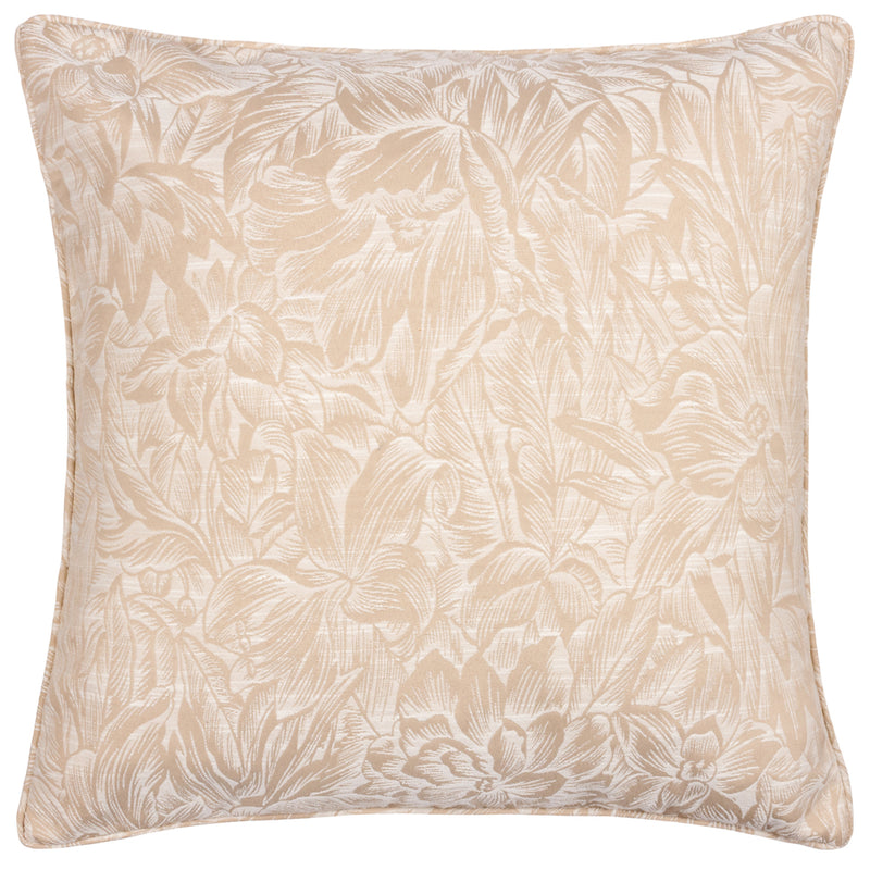 Wylder Grantley Jacquard Piped Cushion Cover in Natural