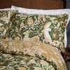 Paoletti Harewood British Animal 100% Cotton Duvet Cover Set in Emerald