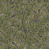 Voyage Maison Harlow Printed Cotton Fabric in Olive