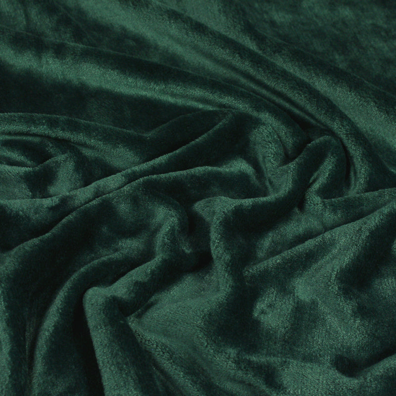 furn. Harlow Fleece Throw in Emerald