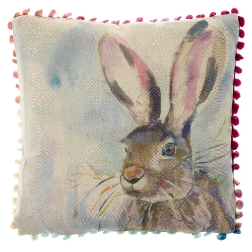 Voyage Maison Harriet Hare Printed Cushion Cover in Natural