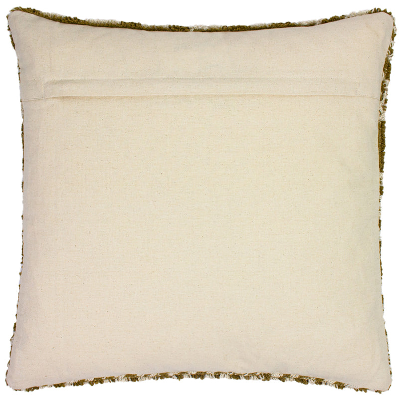 furn. Hatho Cushion Cover in Natural/Moss