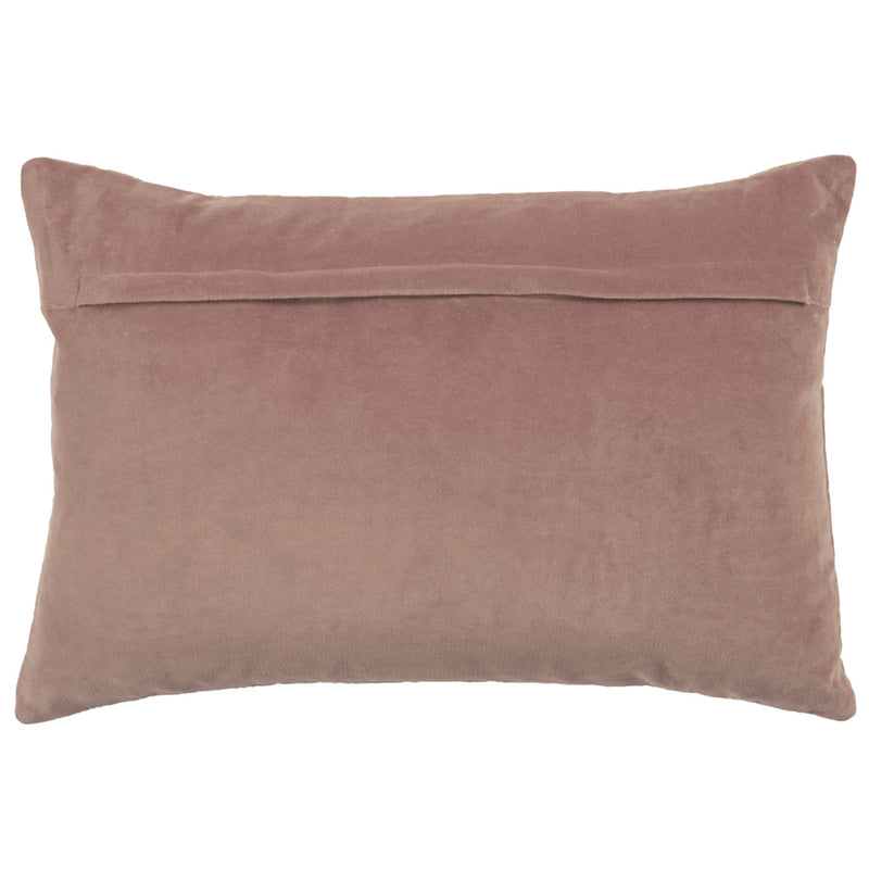 Additions Haze Embroidered Cushion Cover in Coral