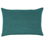 Additions Haze Embroidered Cushion Cover in Ocean