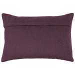Additions Haze Embroidered Cushion Cover in Plum