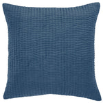 Additions Haze Embroidered Cushion Cover in Bluebelle