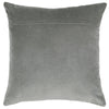 Additions Haze Embroidered Cushion Cover in Steel