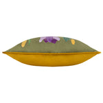 Wylder House of Bloom Celandine Cushion Cover in Olive