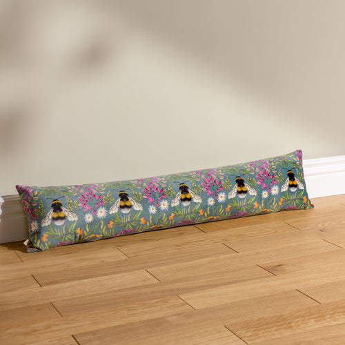 Wylder House of Bloom Zinnia Draught Excluder in Blue