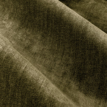 Heavy Chenille Fabric (By The Metre) Olive