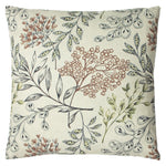 Paoletti Hedgerow Botanical Cushion Cover in Blue/Red