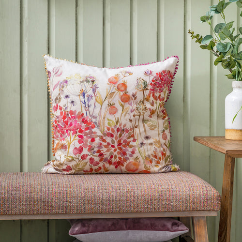 Voyage Maison Hedgerow Printed Cushion Cover in Autumn
