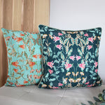 Heritage Bell Flowers Cushion Larchmere