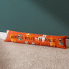 furn. Home Is Where The Dog Is Draught Excluder in Orange