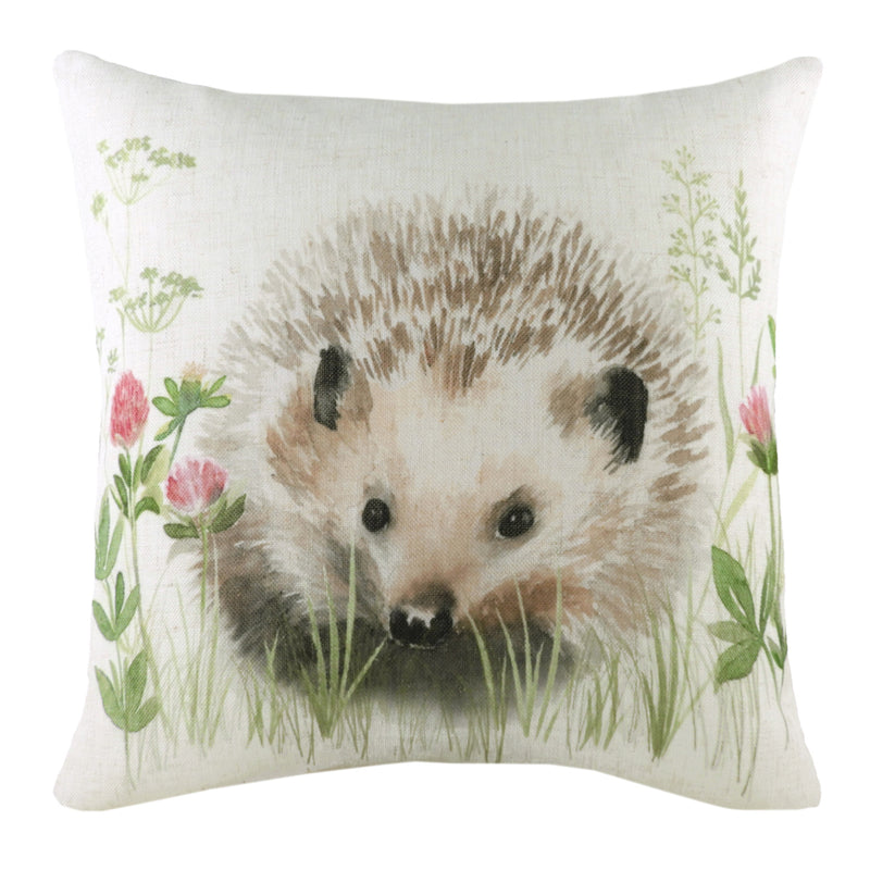 Hedgerow Hedgehog Cushion Multicolour