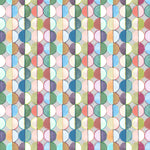 Voyage Maison Hula Printed Cotton Oil Cloth Fabric (By The Metre) in Pastel