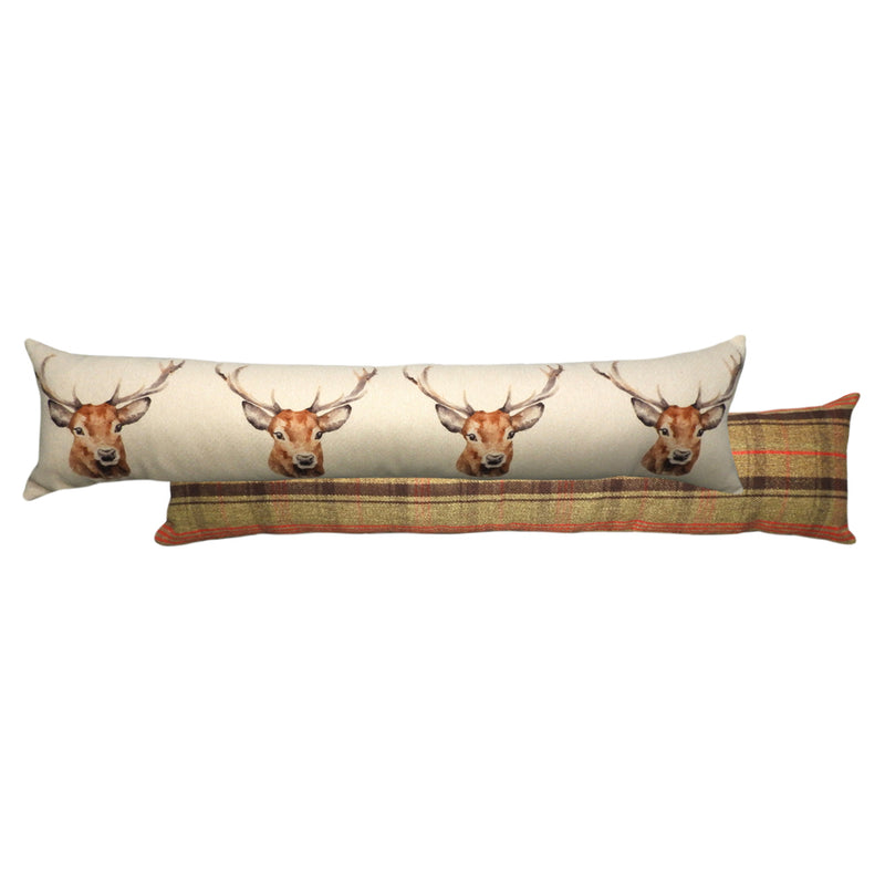 Evans Lichfield Hunter Stag Draught Excluder in Camel